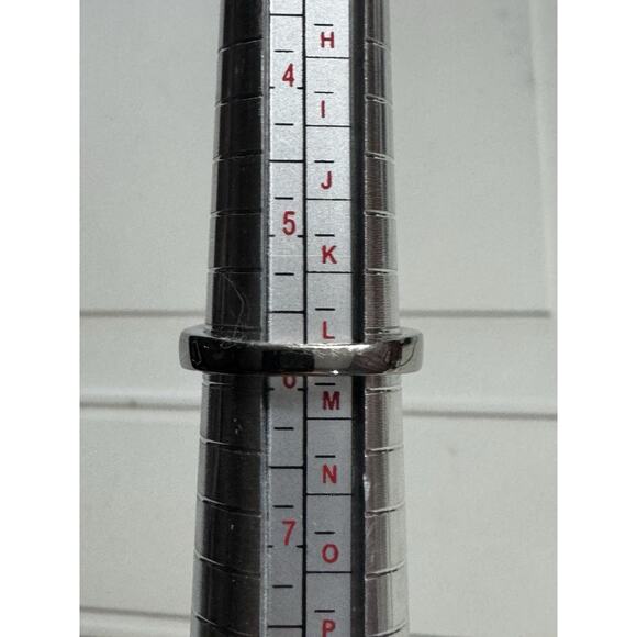 Sterling Silver Orchid Quartz Ring Size 6 - Picture 4 of 5